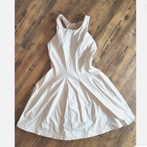 Lululemon athletic Elegant White Sleeveless Dress size 4